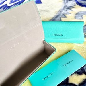 Tiffany & Co Leather Eyeglass Case - Authentic. Never Used!